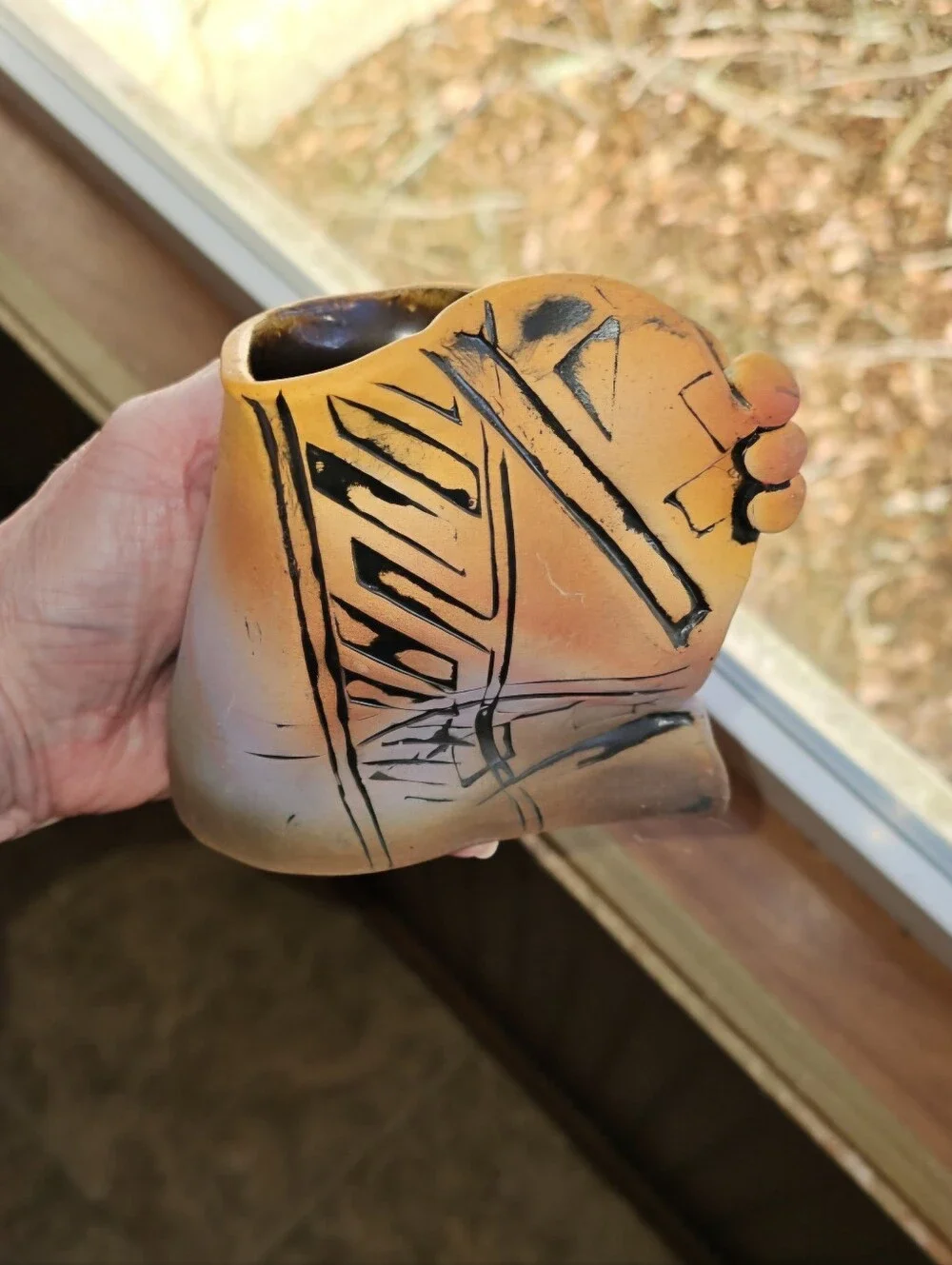 Southwest Style Pottery Signed